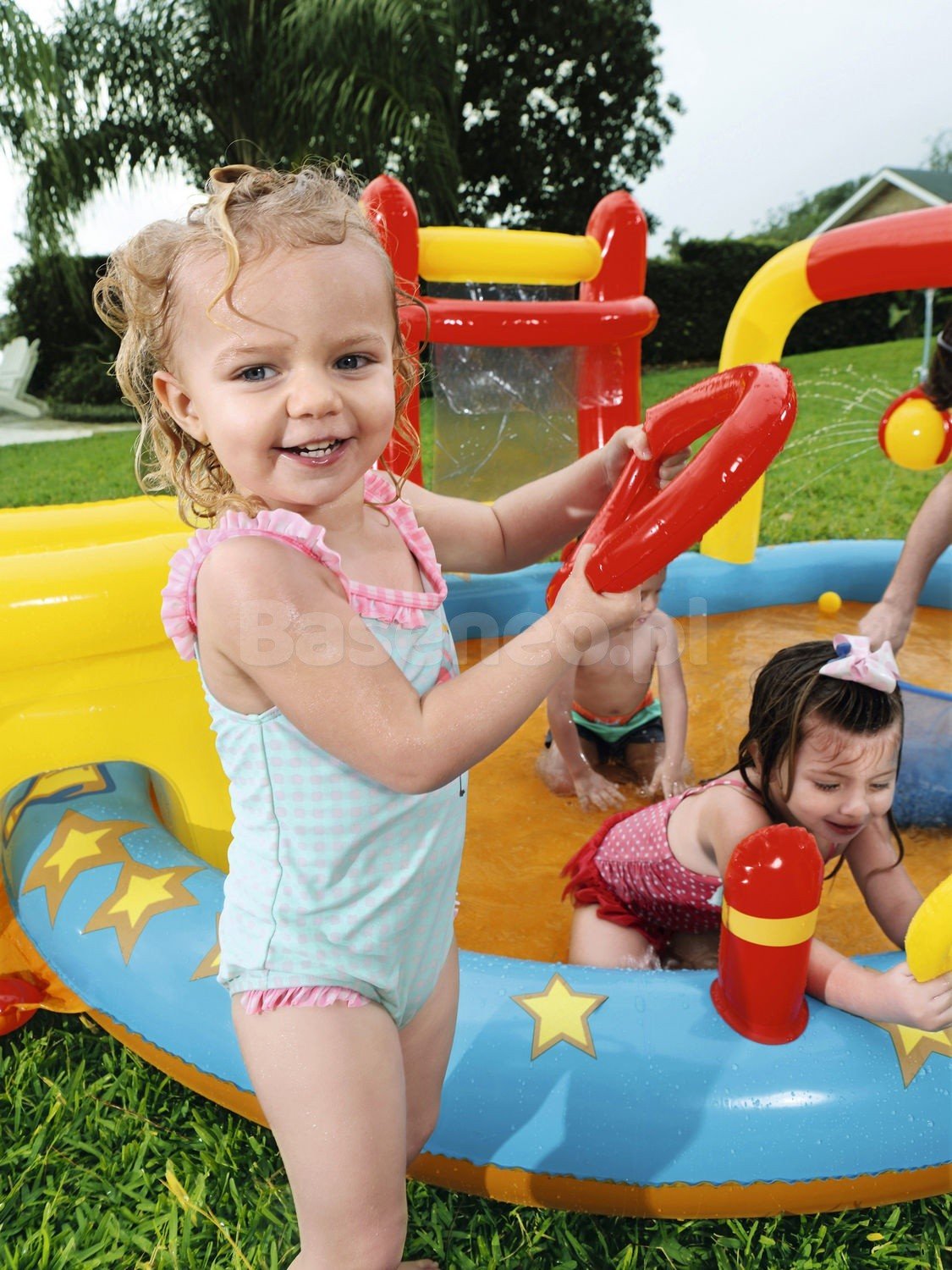 Inflatable playground Night Camp 435 x 213 x 117 cm Bestway 53068