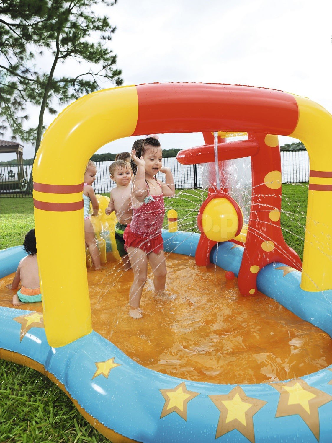 Inflatable playground Night Camp 435 x 213 x 117 cm Bestway 53068