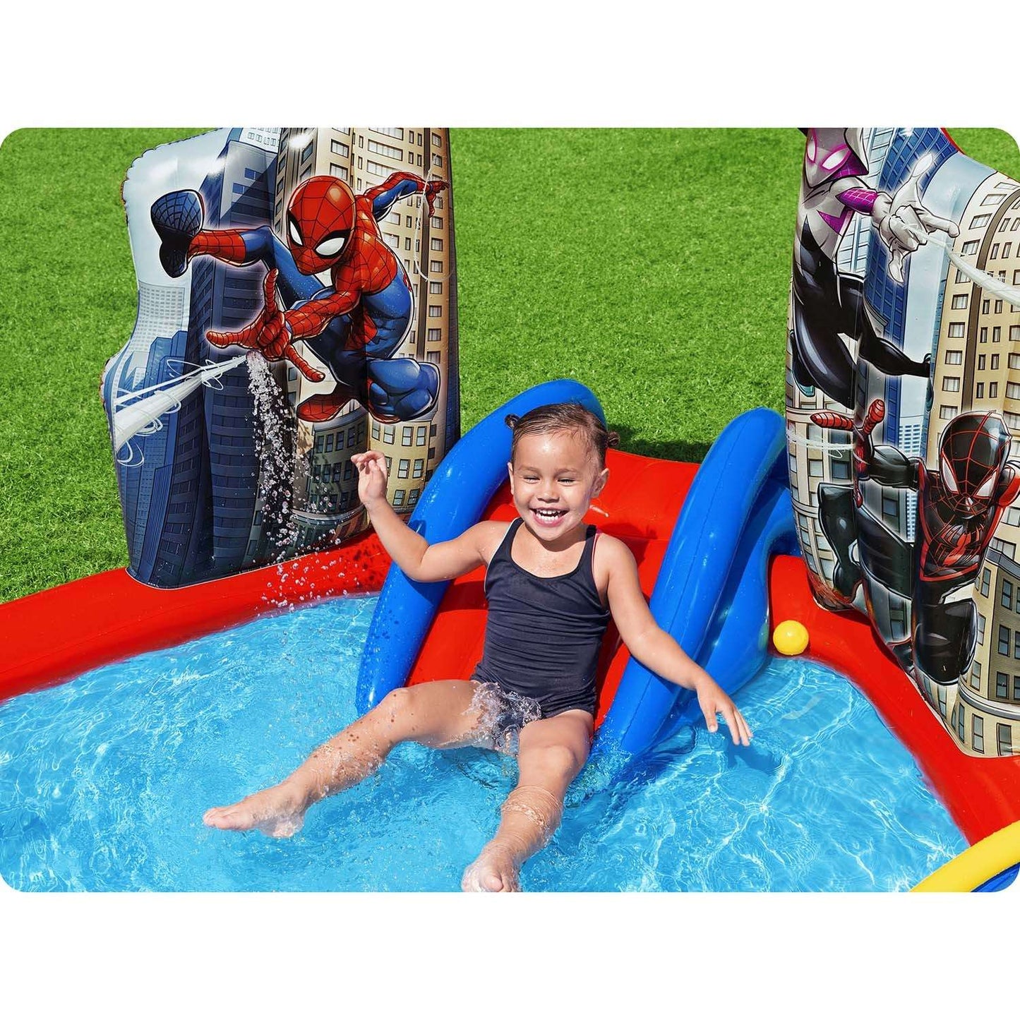 Inflatable playground Spider-Man 211 x 206 x 127 cm Bestway 98793