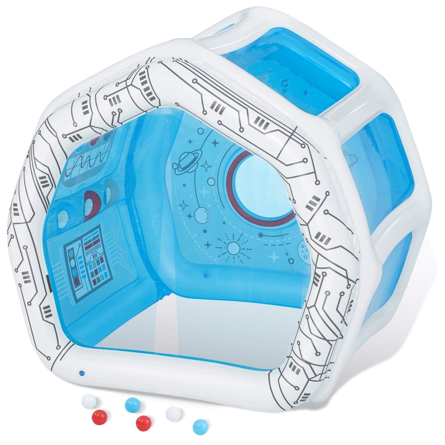 Inflatable playground space station Bestway 52632