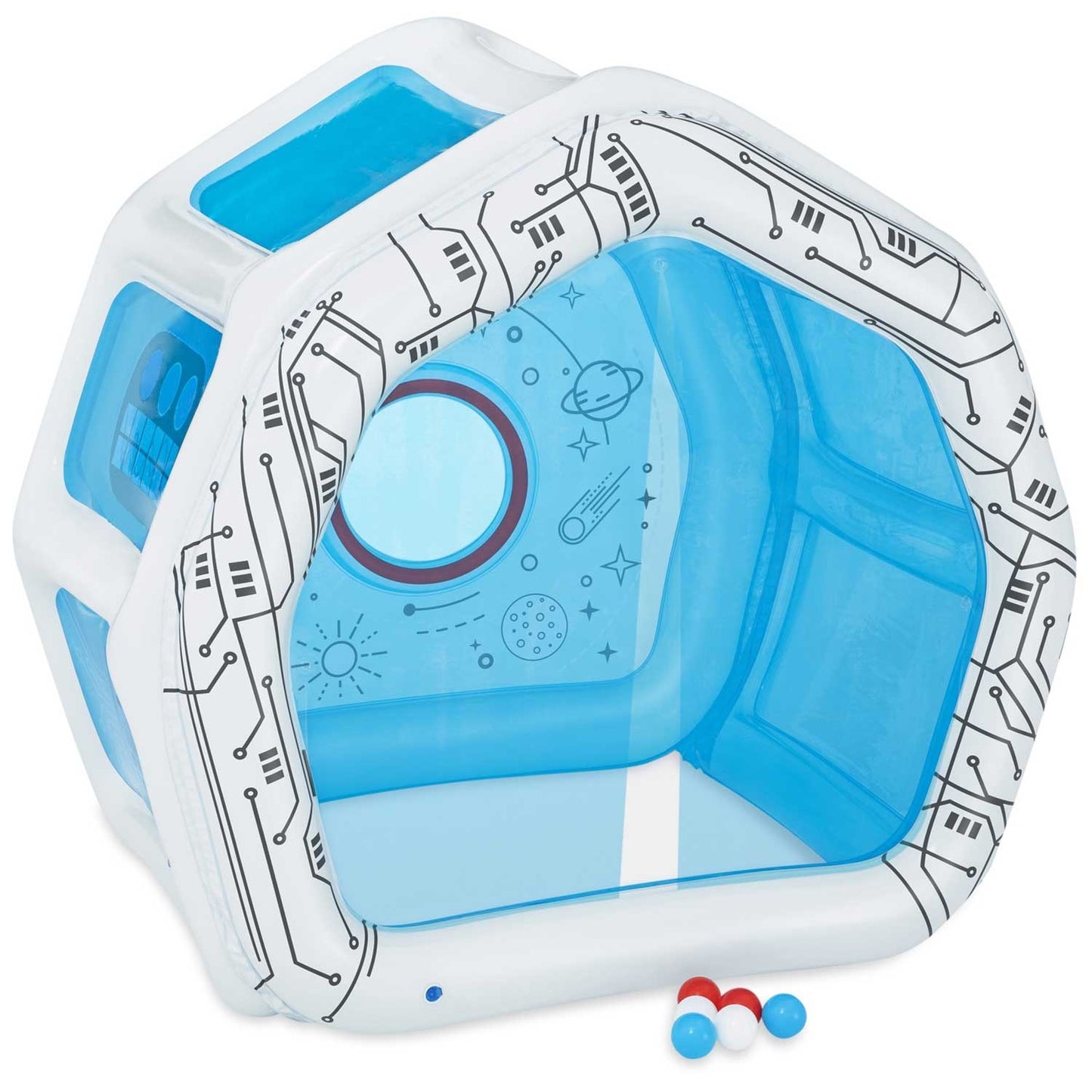 Inflatable playground space station Bestway 52632