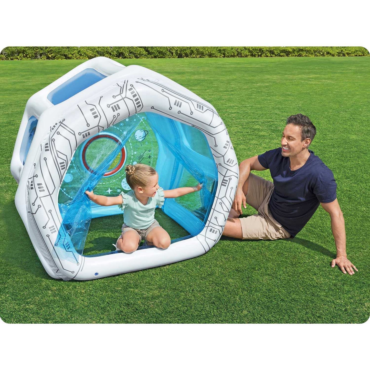 Inflatable playground space station Bestway 52632
