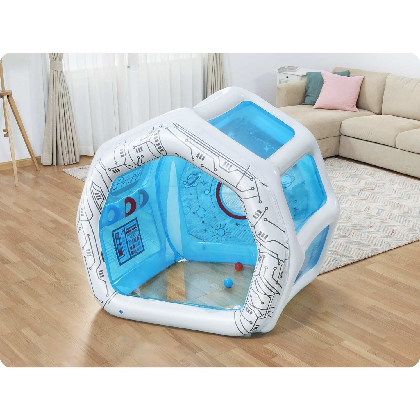 Inflatable playground space station Bestway 52632