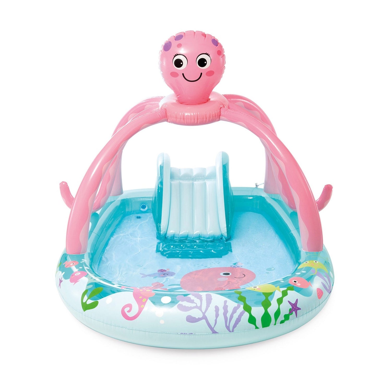 Inflatable playground with cheerful octopus INTEX 56138