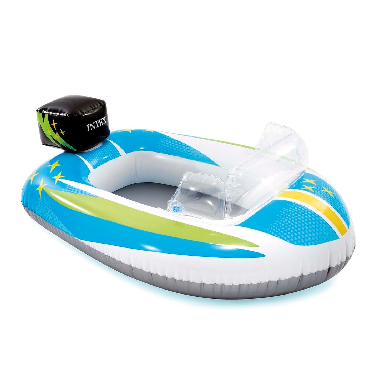Inflatable pontoon motorboat INTEX 59380