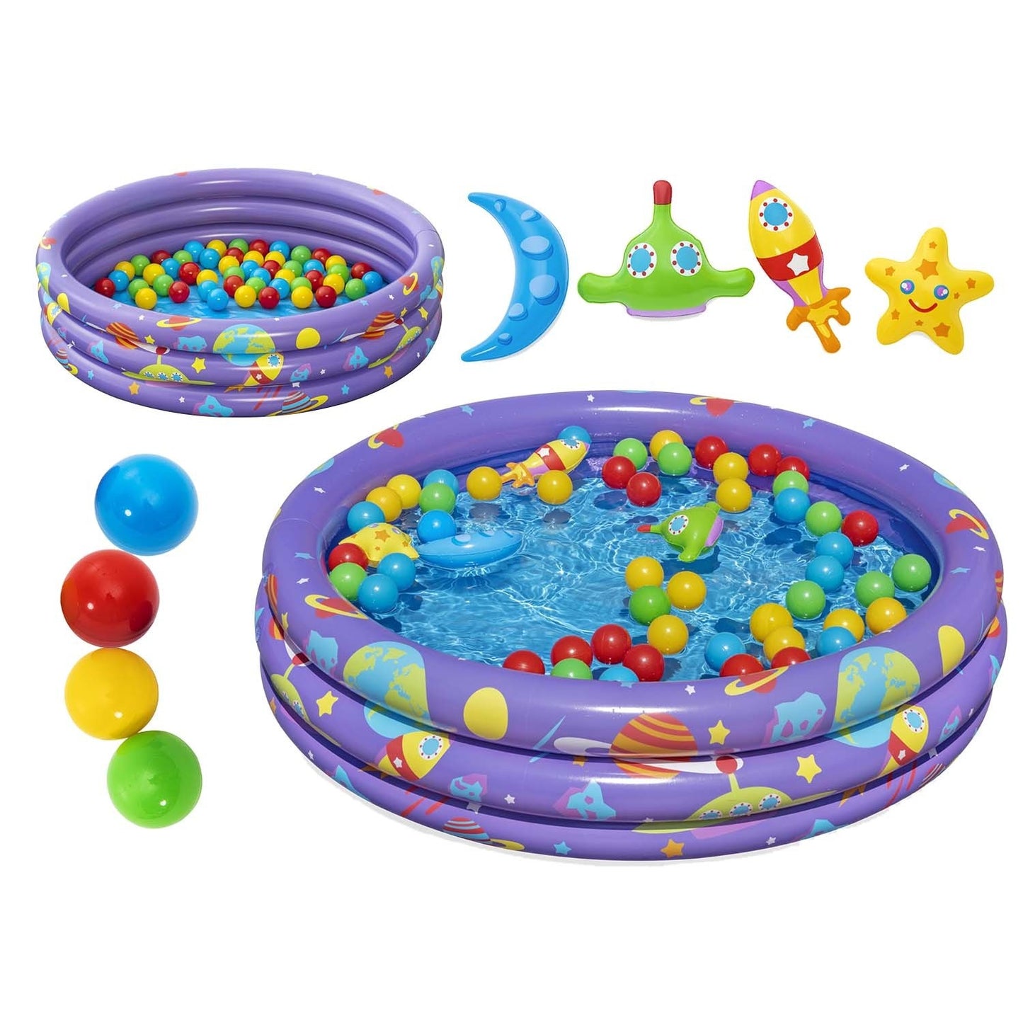 Inflatable pool 102 x 25 cm Bestway 52466