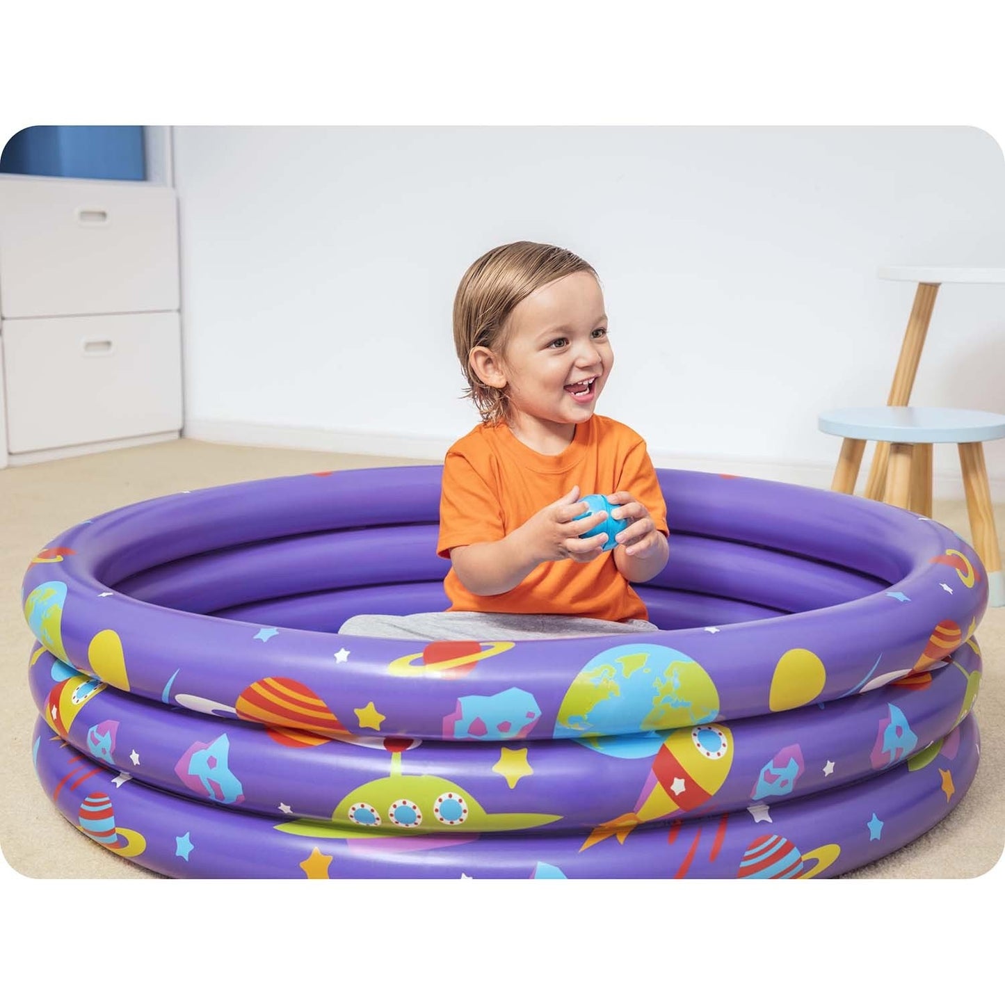 Inflatable pool 102 x 25 cm Bestway 52466