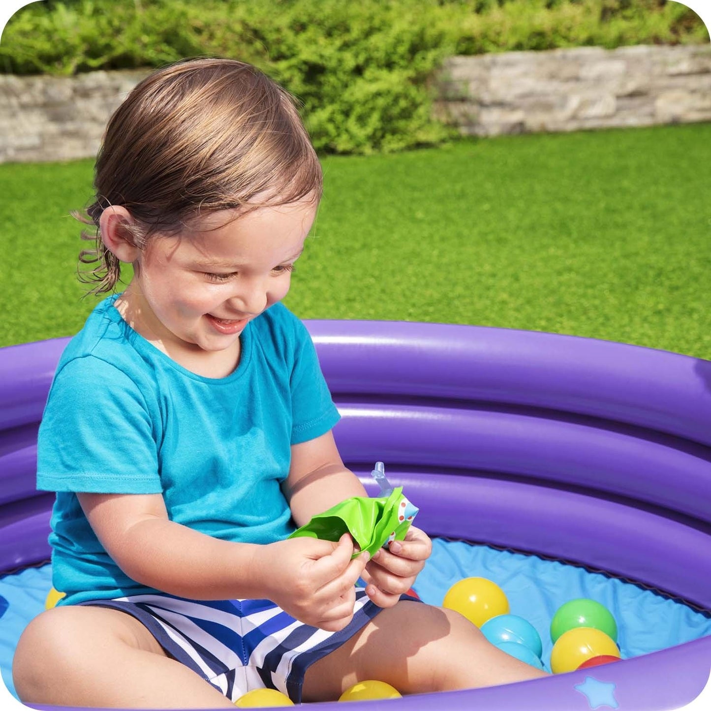 Inflatable pool 102 x 25 cm Bestway 52466