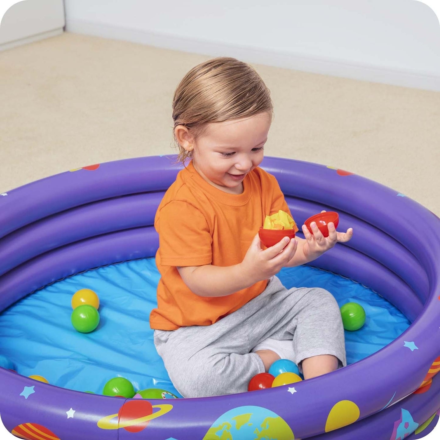 Inflatable pool 102 x 25 cm Bestway 52466