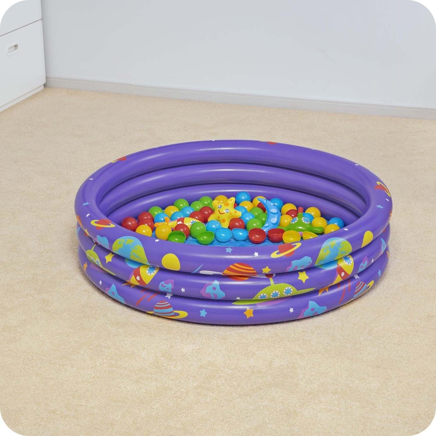 Inflatable pool 102 x 25 cm Bestway 52466