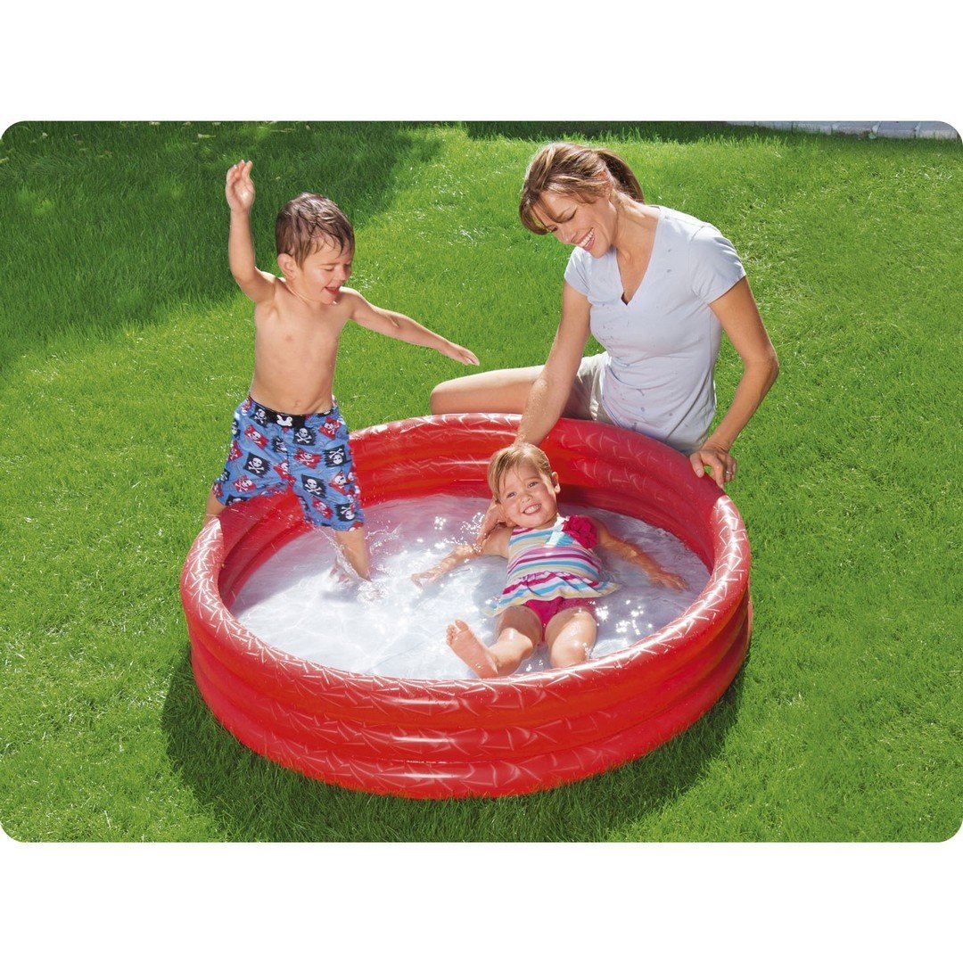 Inflatable pool 122 x 25 cm Bestway 51025 - red