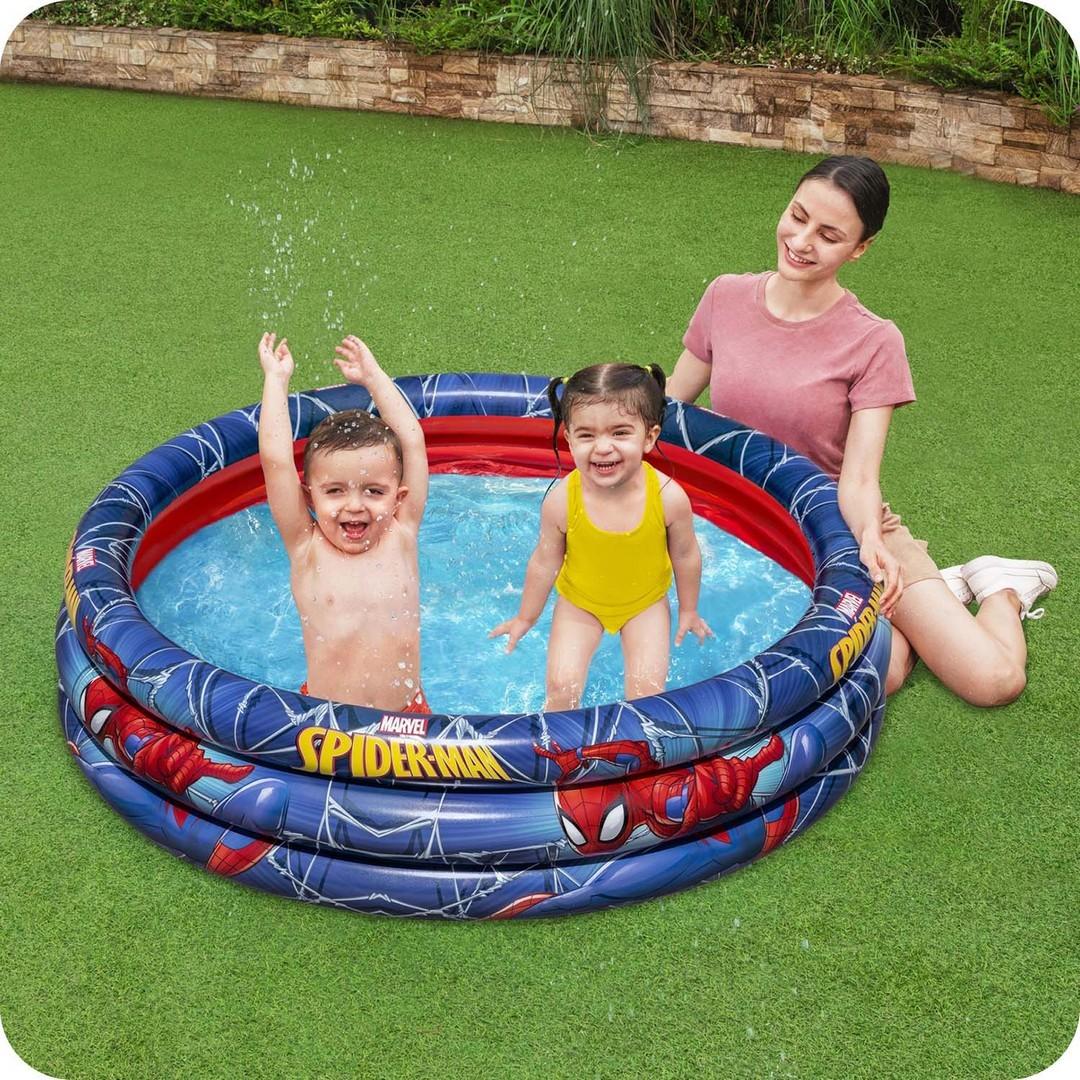 Inflatable pool 122 x 30 cm Spiderman Bestway 98018