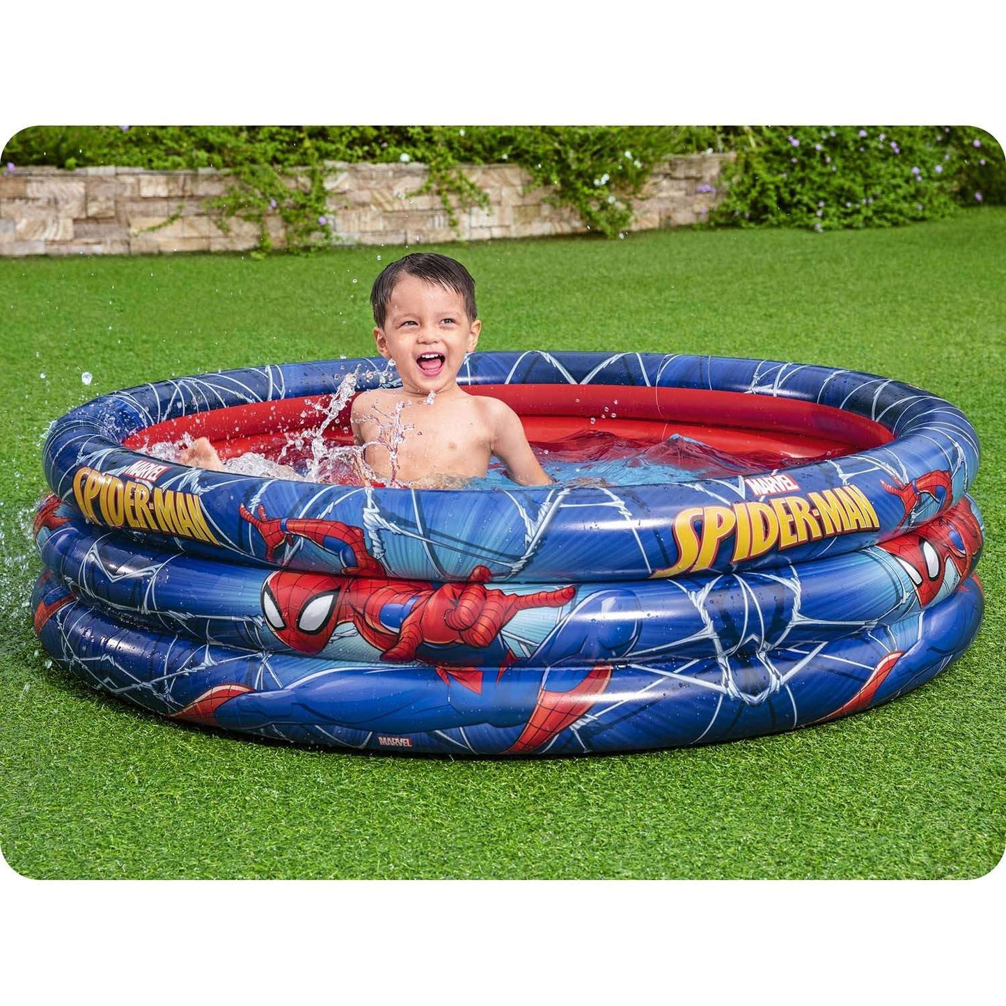 Inflatable pool 122 x 30 cm Spiderman Bestway 98018