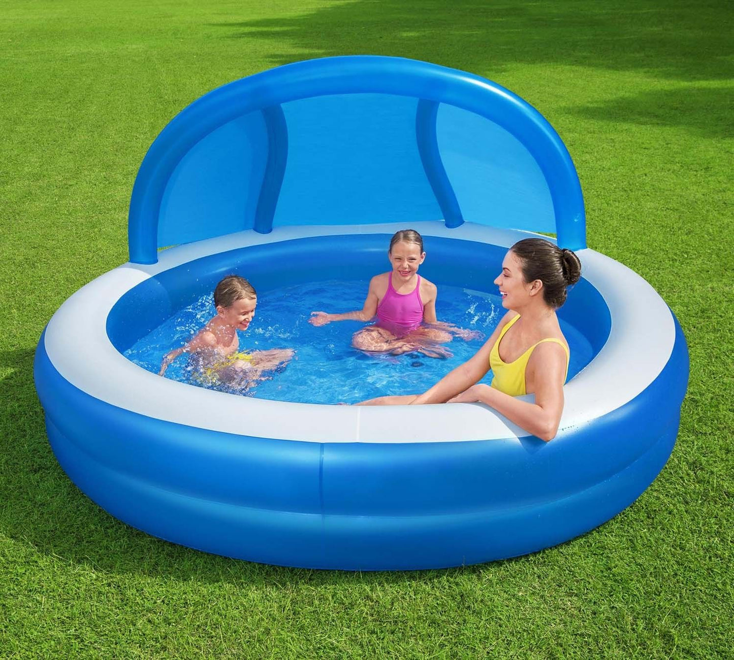 Inflatable pool 241 x 241 x 140 cm blue Bestway 54337
