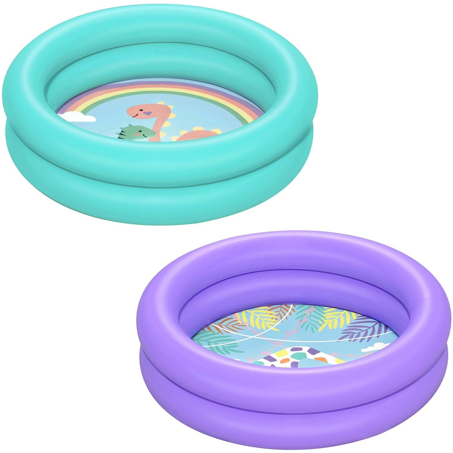 Inflatable pool 61 x 15 cm Bestway 51061 - turquoise