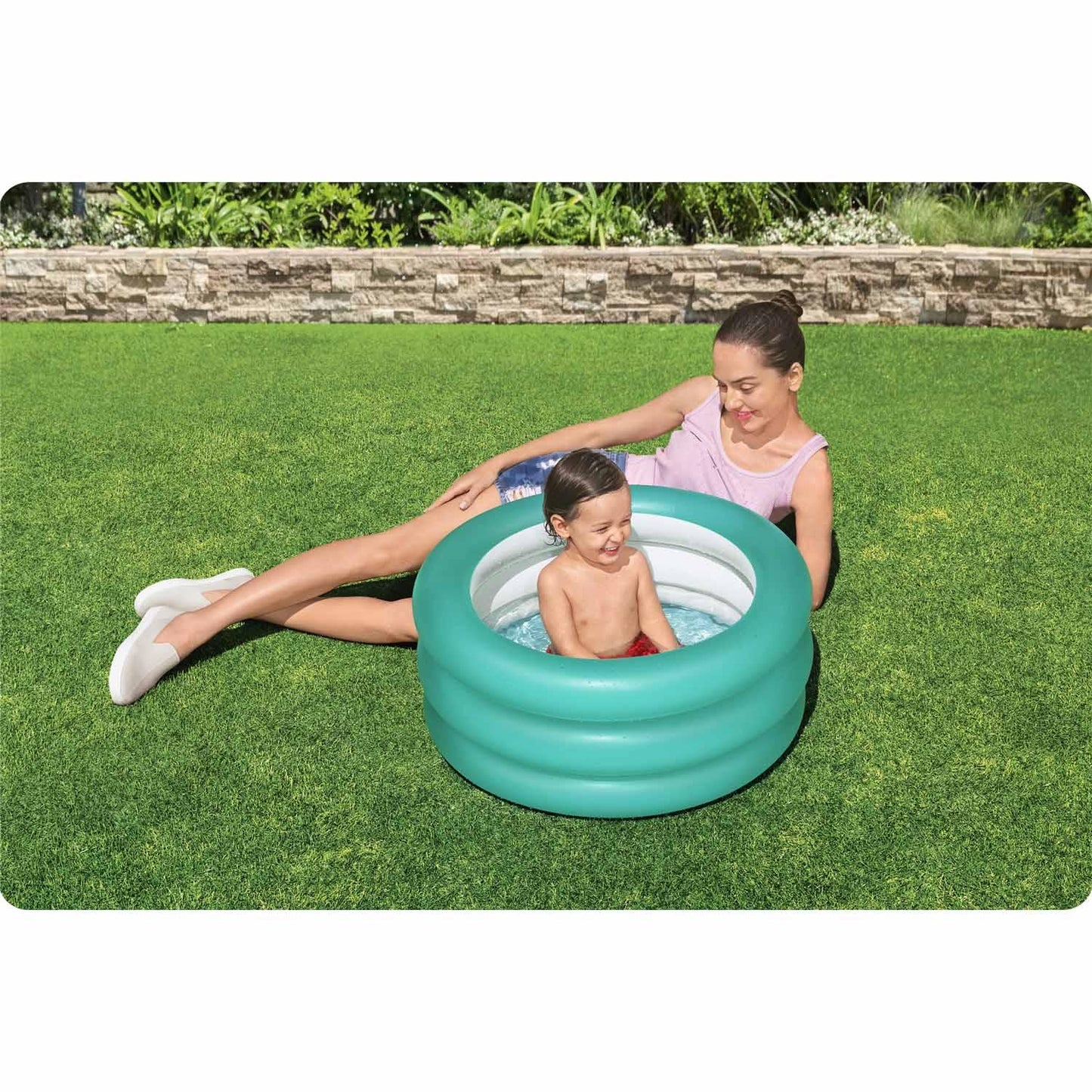 Inflatable pool 70 x 30 cm Bestway 51033 - turquoise
