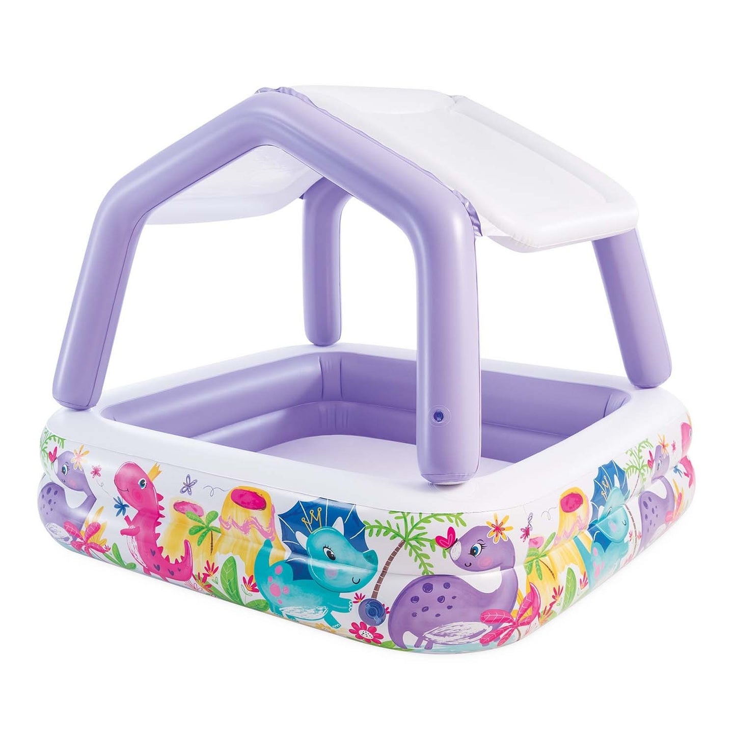 Inflatable pool Aquarium with roof 157 x 157 x 122 cm INTEX 57470
