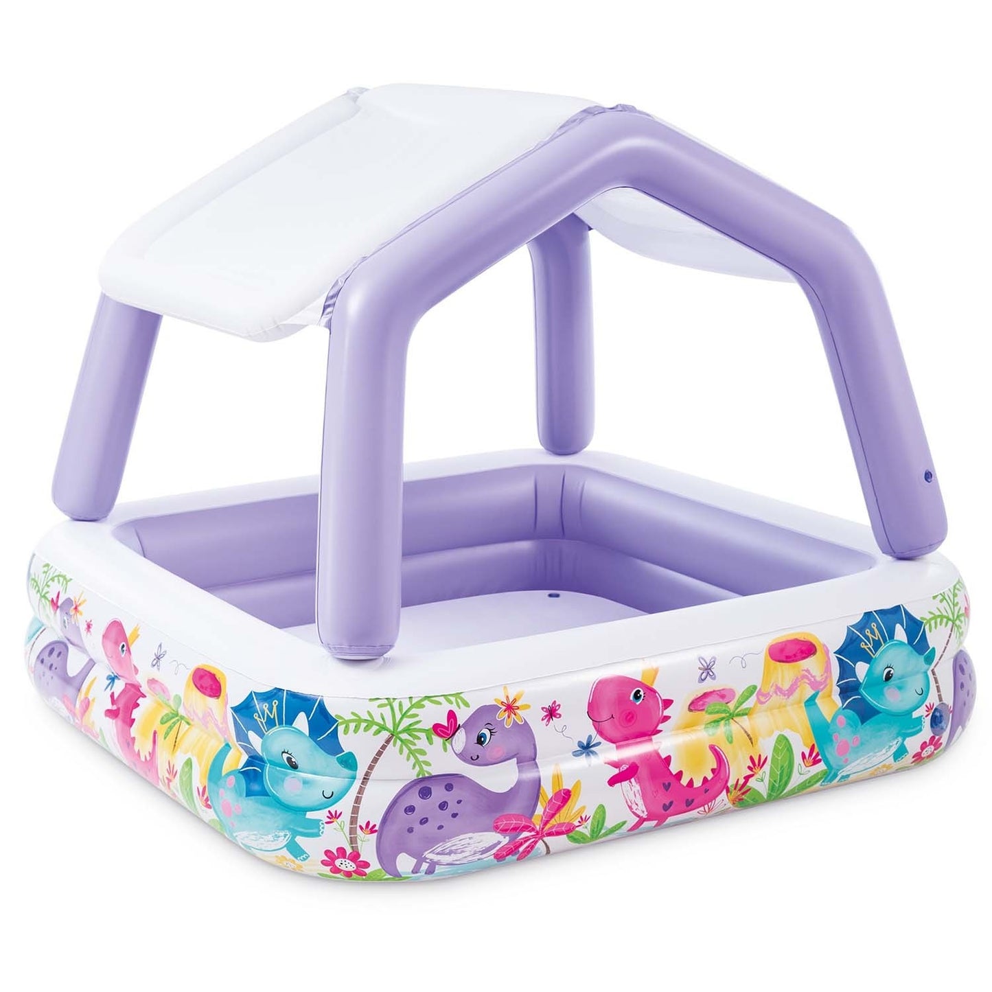 Inflatable pool Aquarium with roof 157 x 157 x 122 cm INTEX 57470