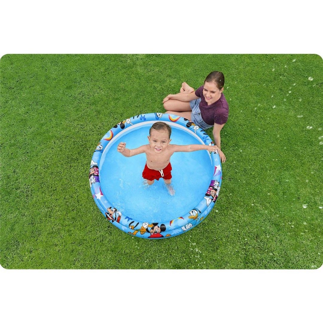 Inflatable pool Mickey and Friends 122 x 25 cm Bestway 91007