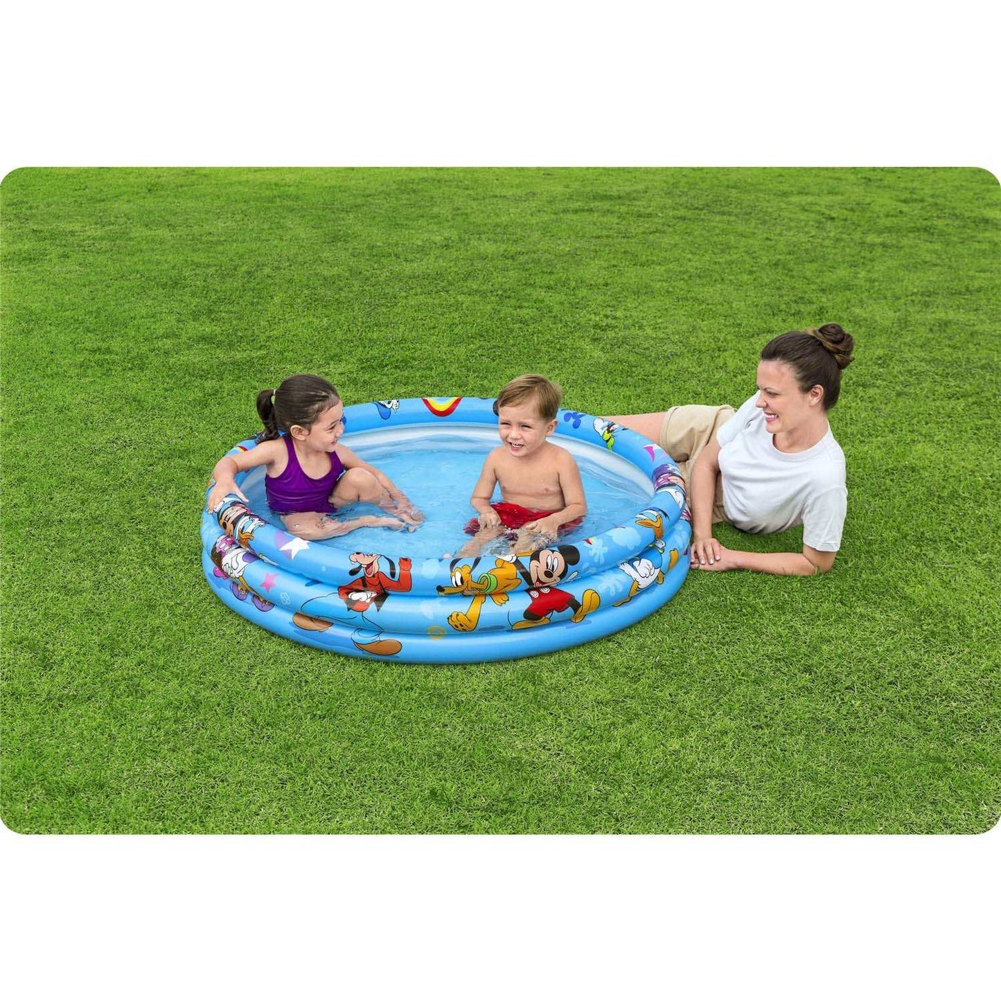Inflatable pool Mickey and Friends 122 x 25 cm Bestway 91007