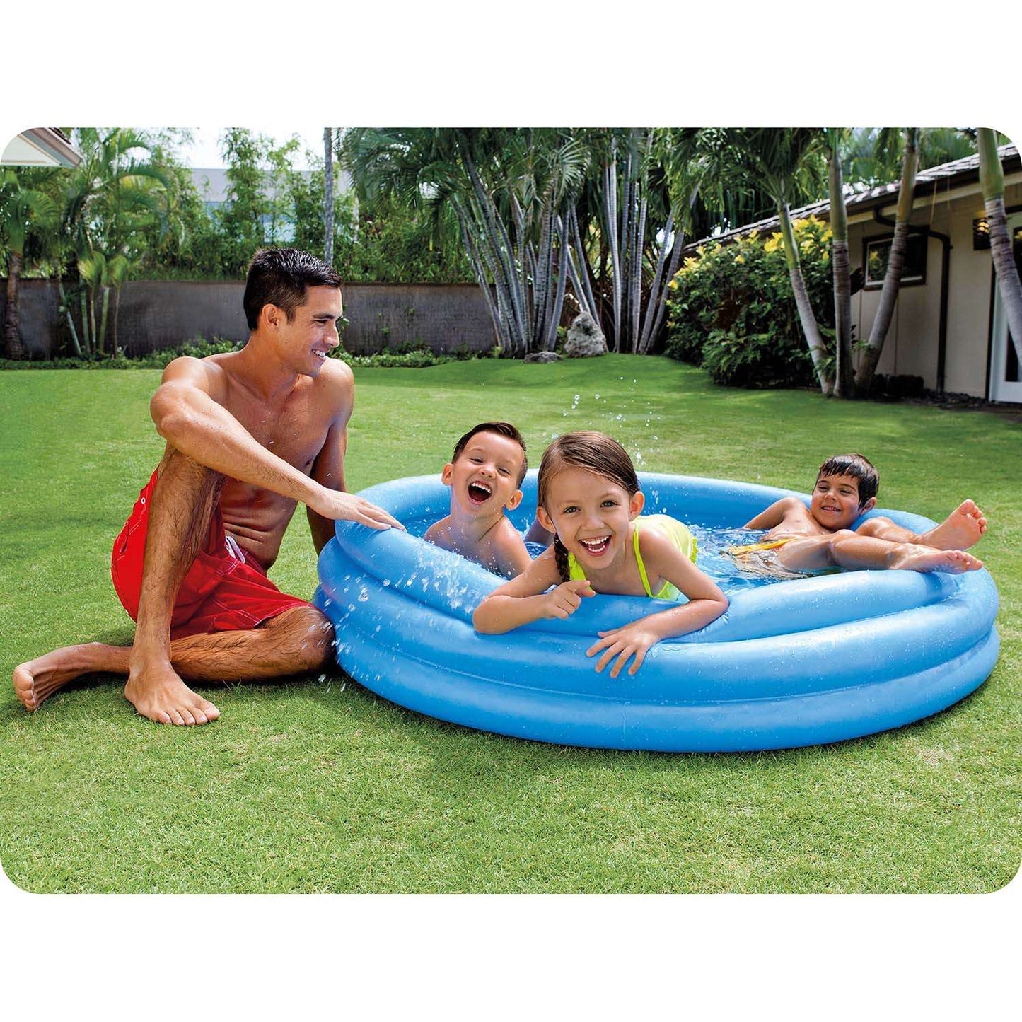Inflatable pool blue 147 x 33 cm INTEX 58426
