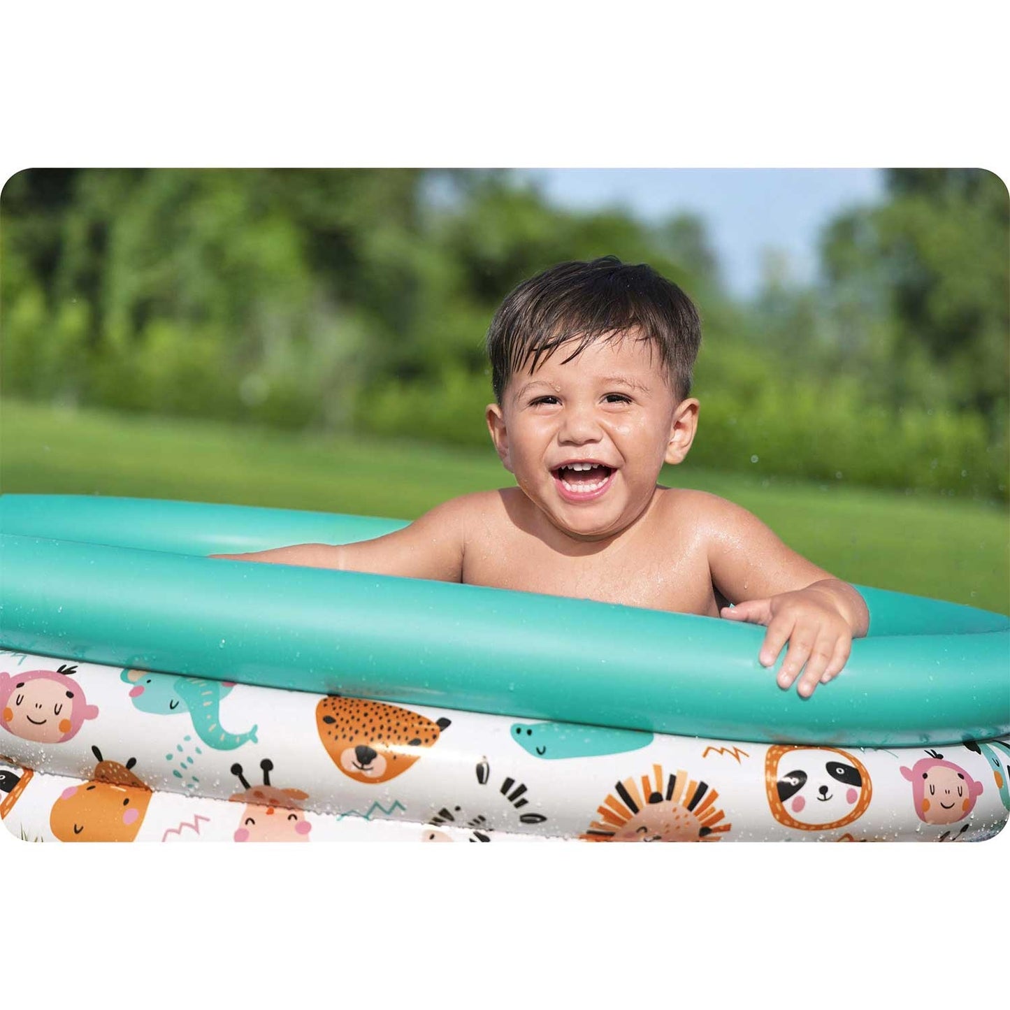 Inflatable pool for children 102x25 cm Bestway 51008N
