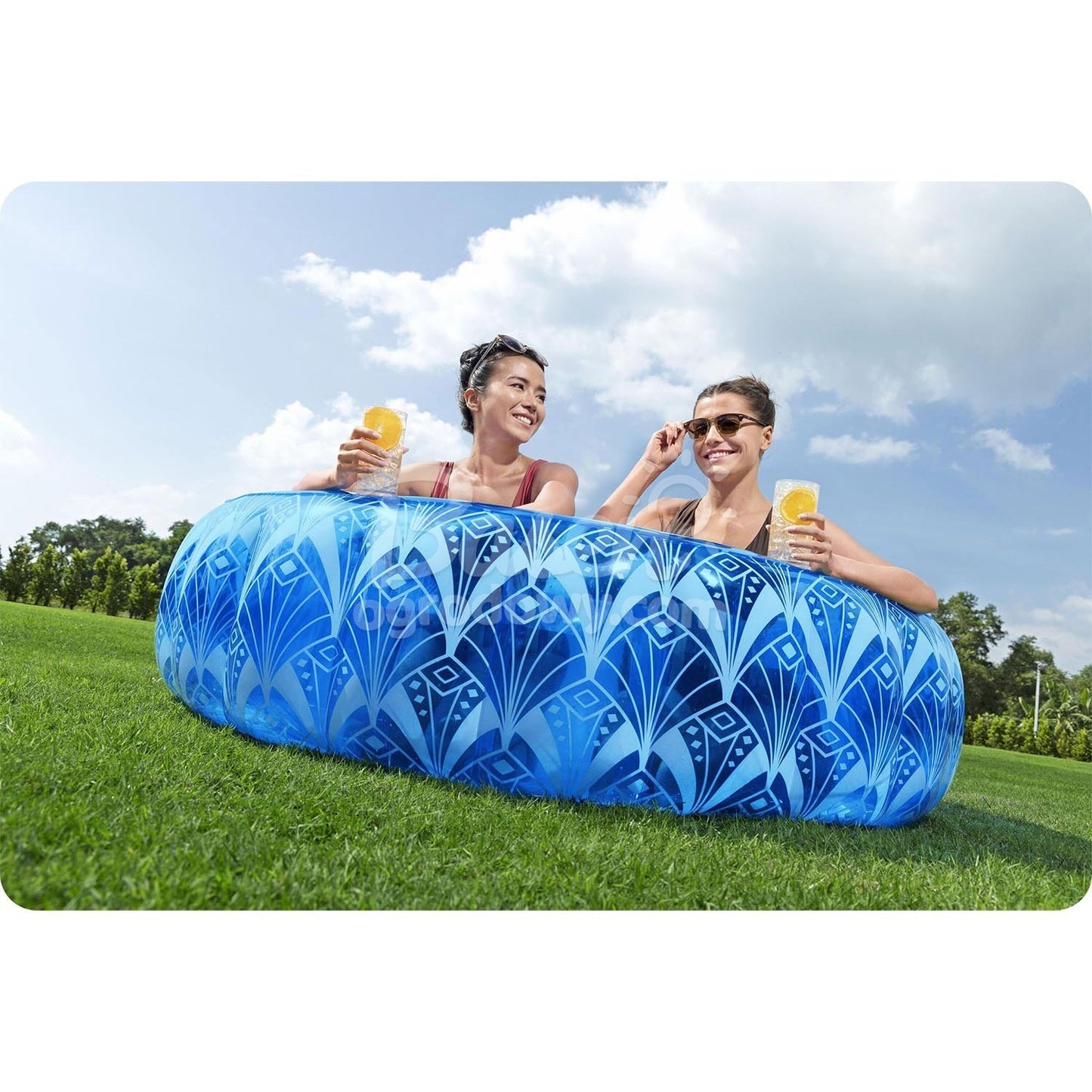 Inflatable pool for children 168x53cm Bestway 54479