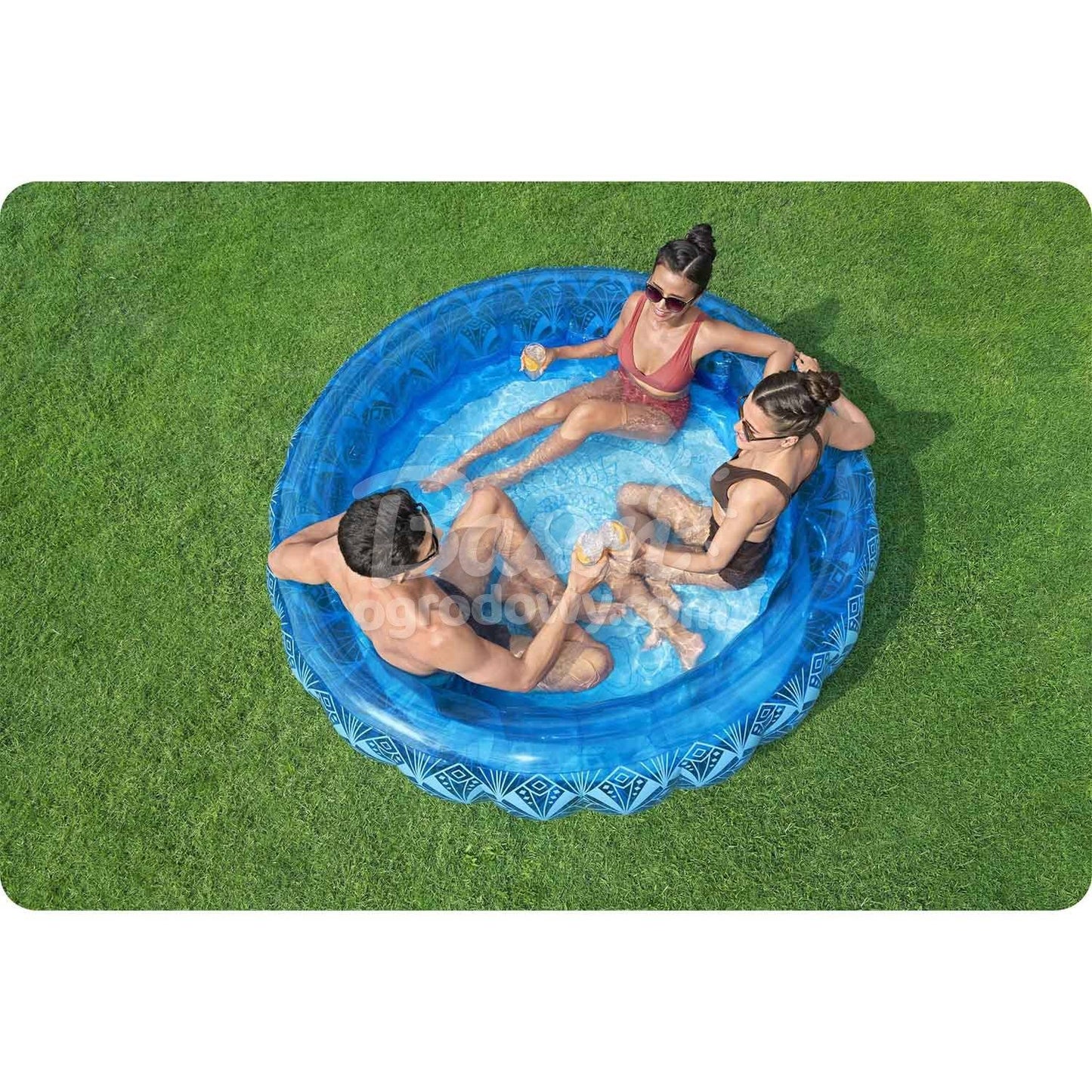 Inflatable pool for children 168x53cm Bestway 54479