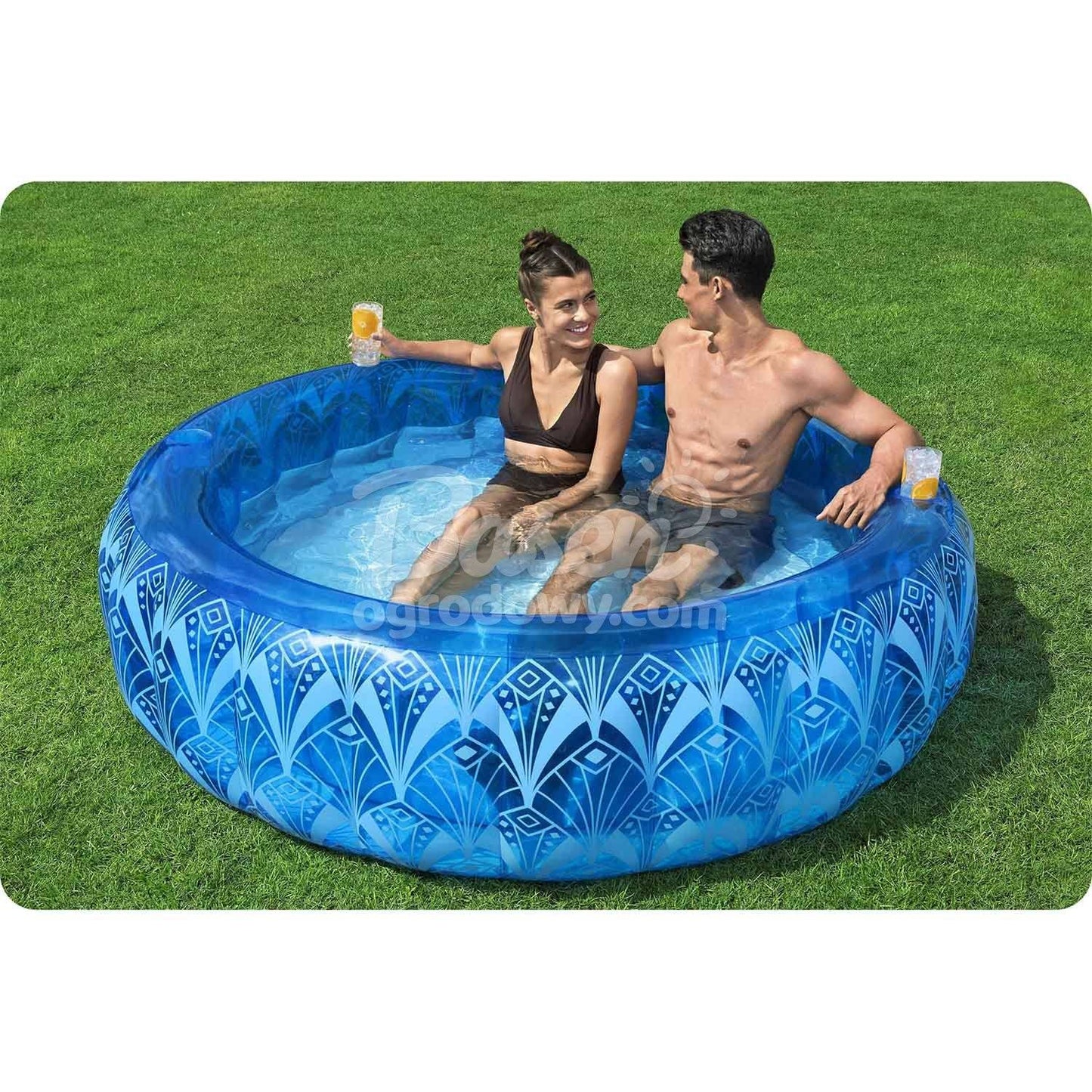 Inflatable pool for children 168x53cm Bestway 54479