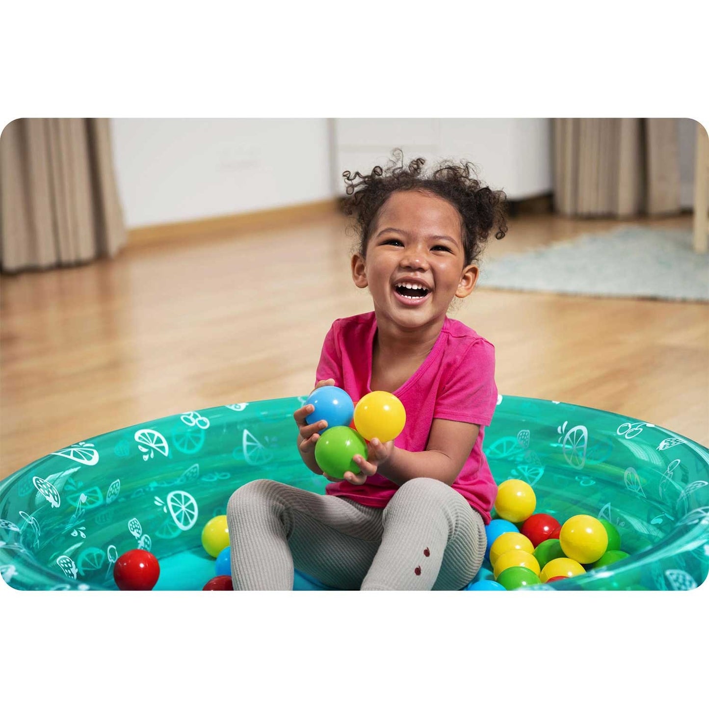 Inflatable pool for children with balls 91x20cm Bestway 51141
