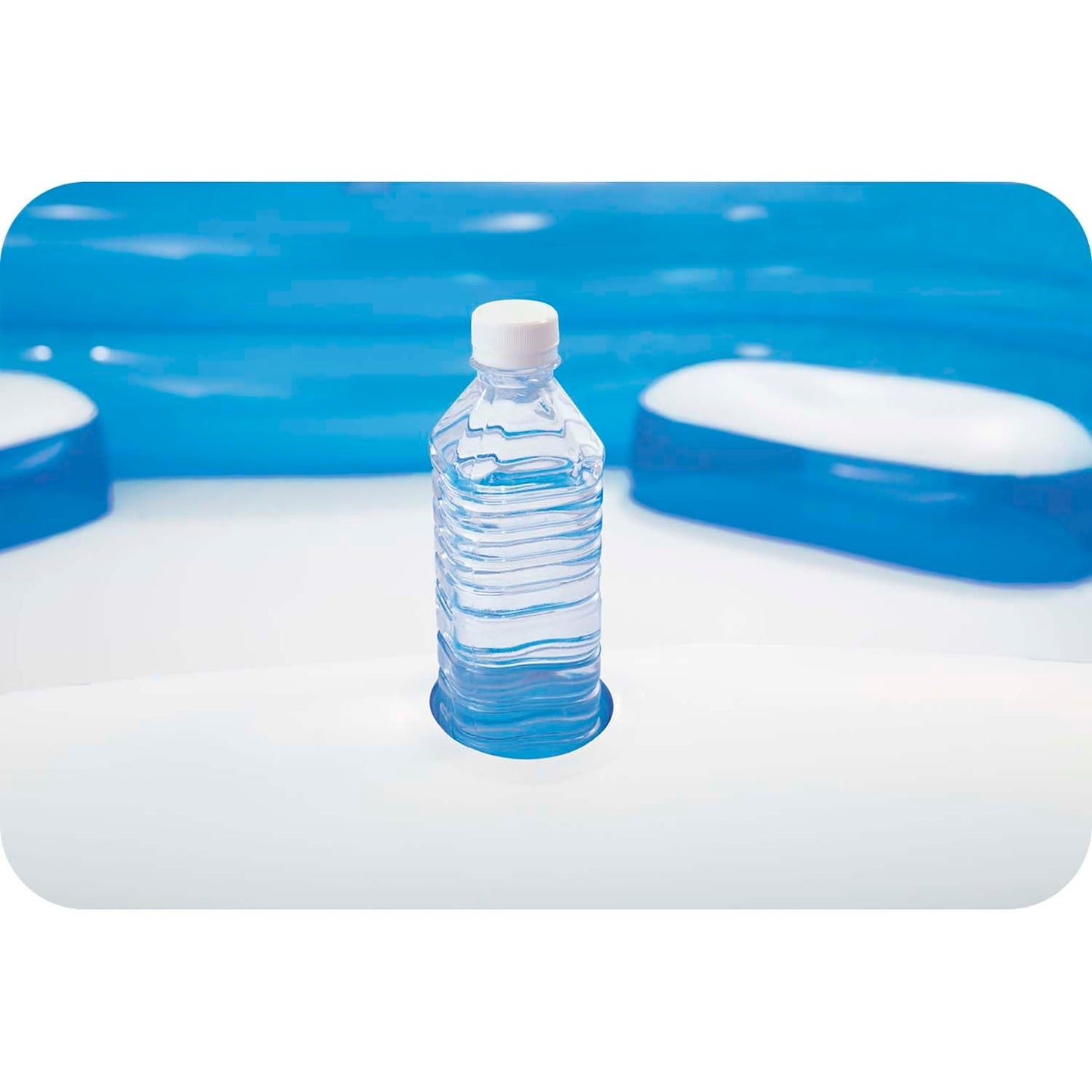 Inflatable pool with seats 229 x 229 x 66 cm INTEX 56475