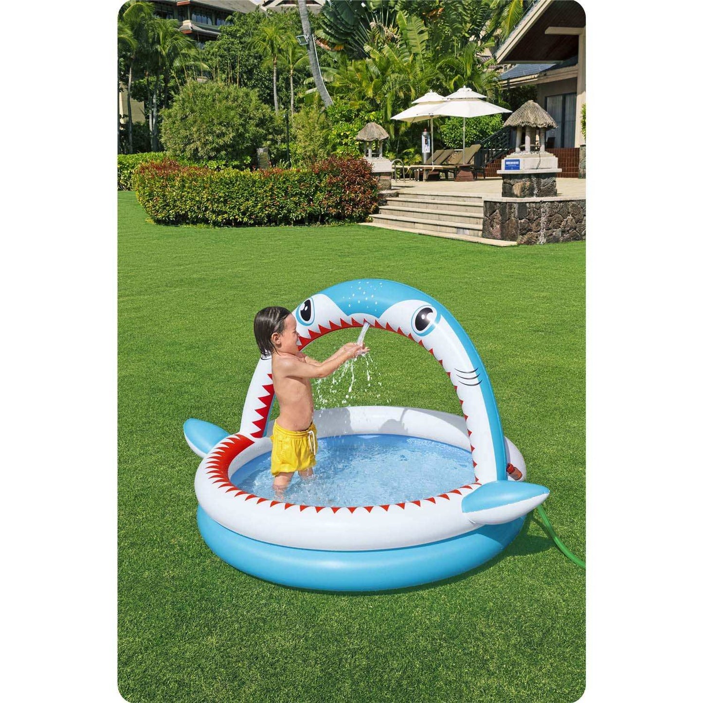 Inflatable pool with sprinkler 163 x 127 x 92 cm Bestway 53157