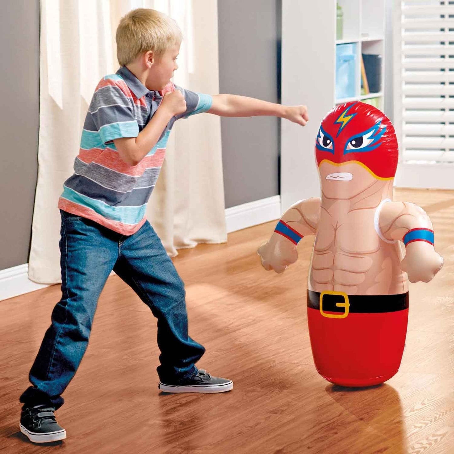 Inflatable punching bag, toy 91 cm INTEX 44672 boxer
