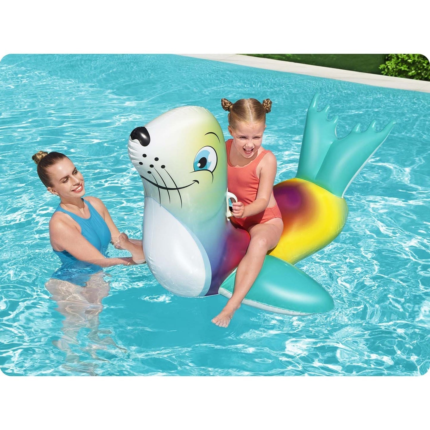 Inflatable seal mattress 157 x 114 cm Bestway 41479