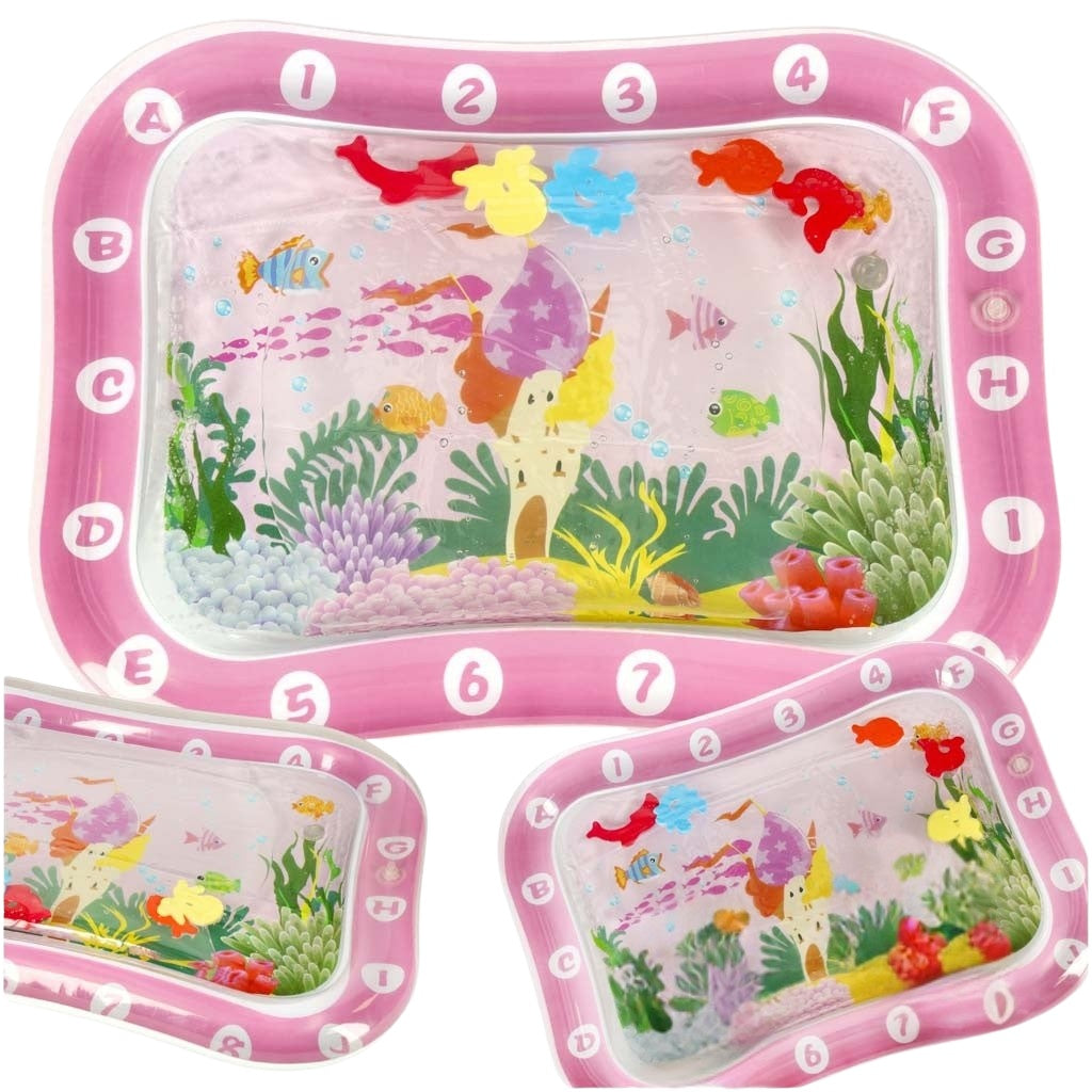 Inflatable sensory water mat water world