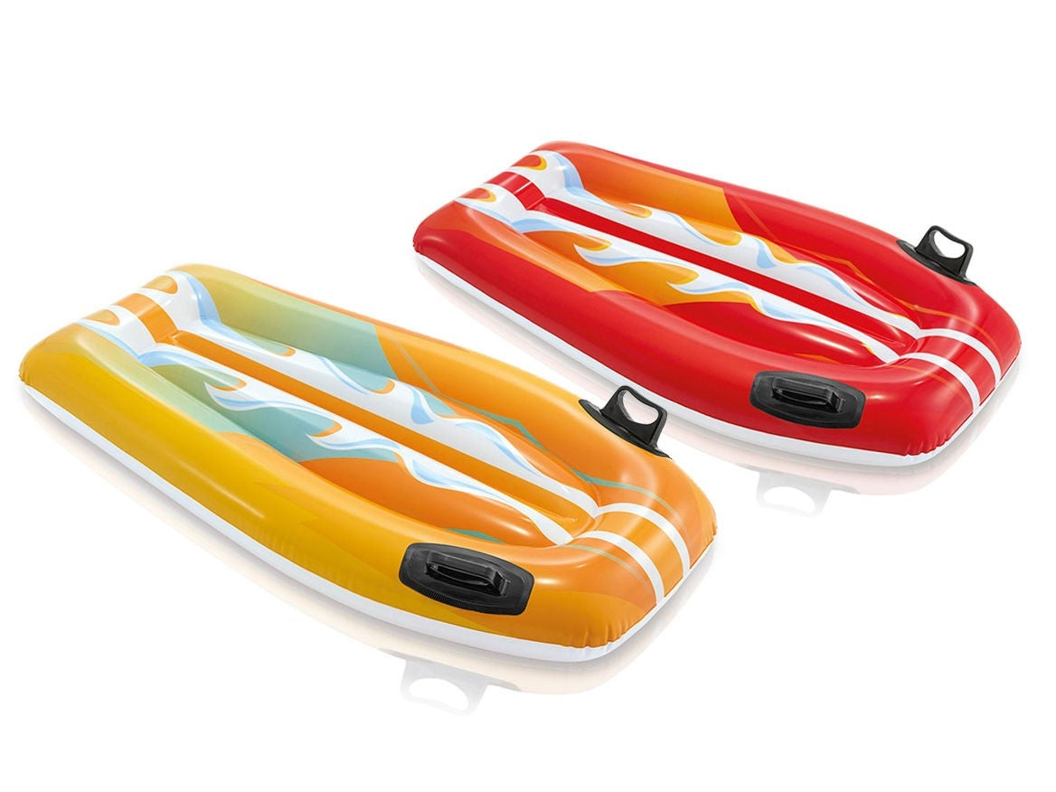 Inflatable swimming board 112 x 62 cm INTEX 58165 orange