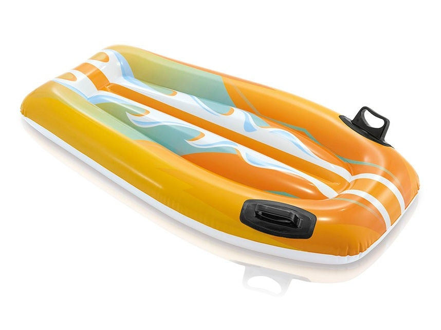 Inflatable swimming board 112 x 62 cm INTEX 58165 orange