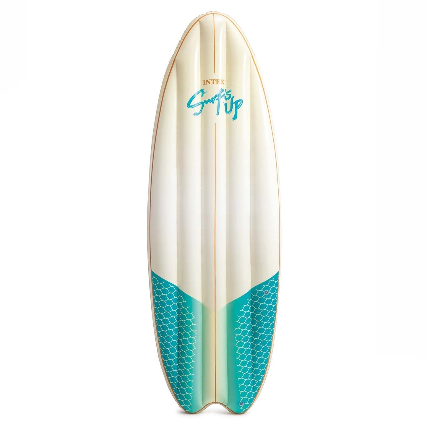 Inflatable swimming board 178 x 69 cm INTEX 58152 white and blue