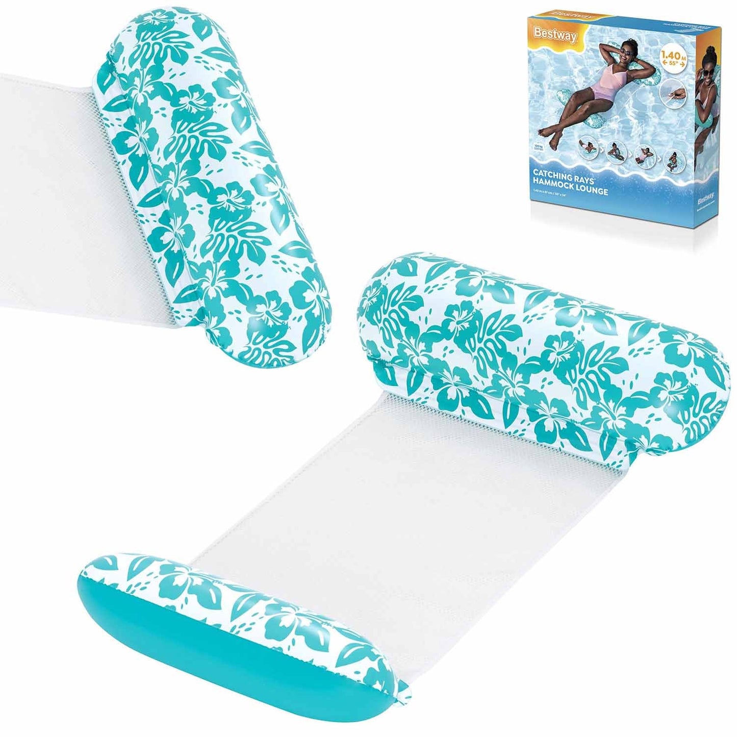 Inflatable swimming mattress Comfort Plush Bestway 43839