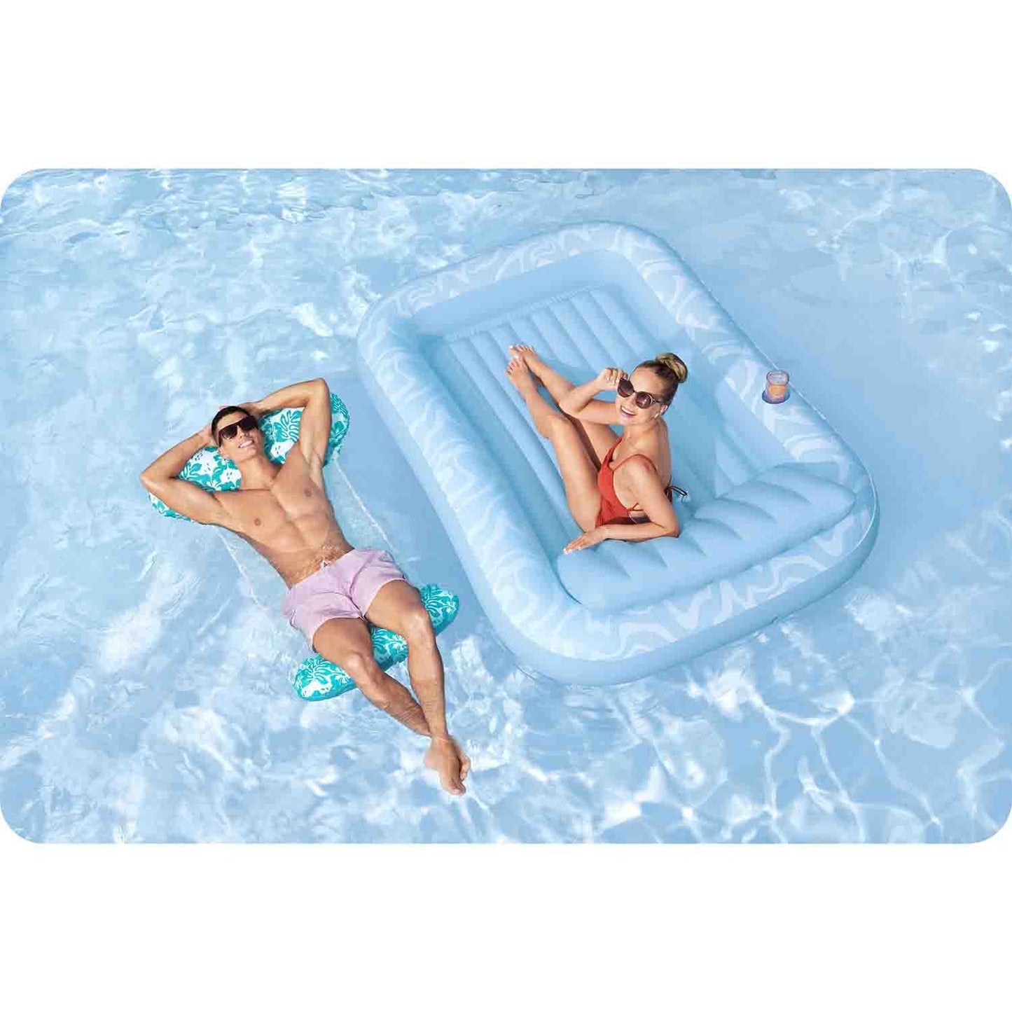 Inflatable swimming mattress Comfort Plush Bestway 43839