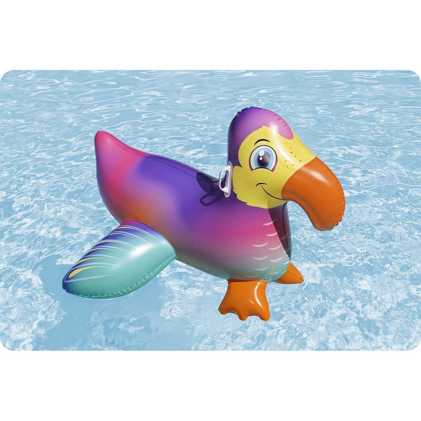 Inflatable swimming mattress for children water toucan 141cm Bestway