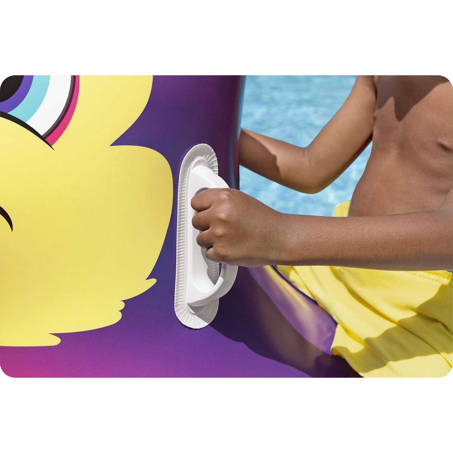 Inflatable swimming mattress for children water toucan 141cm Bestway