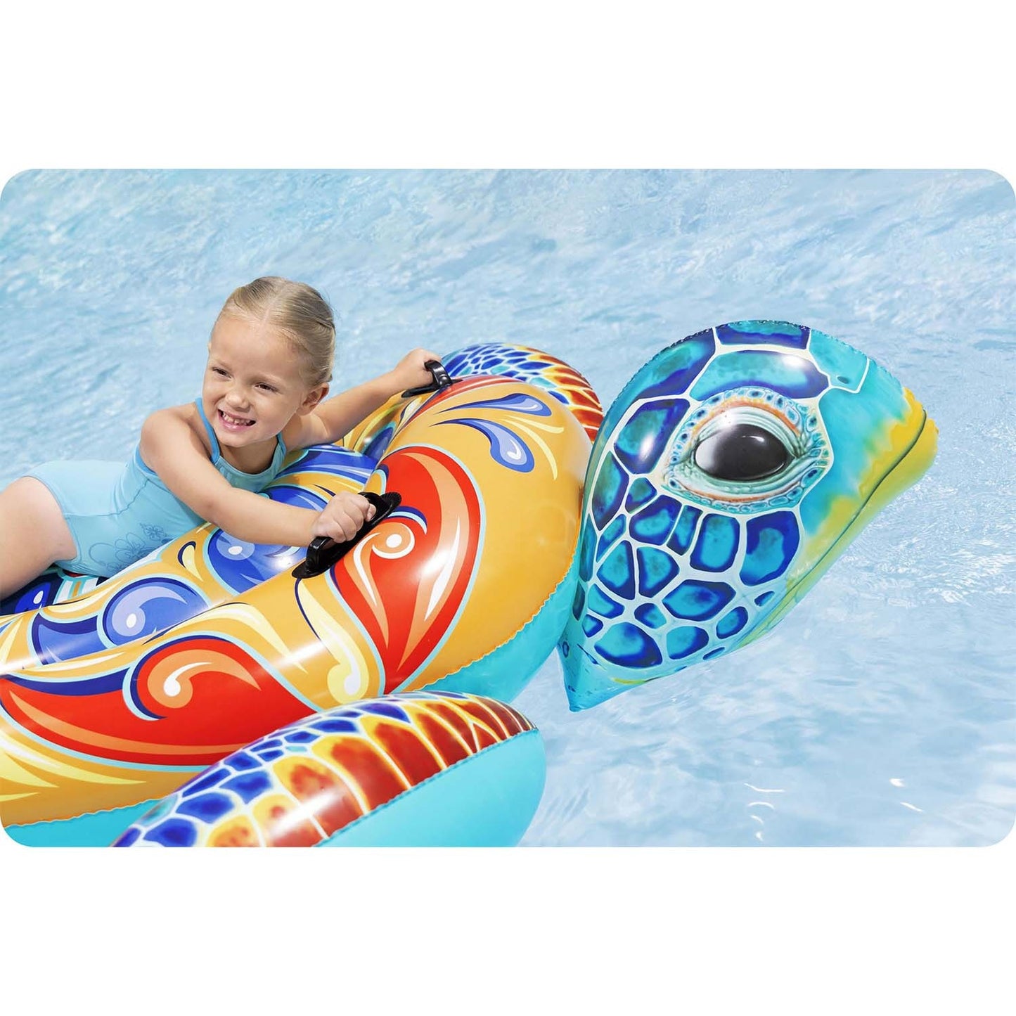 Inflatable swimming mattress turtle 186 x 168 cm Bestway 41523