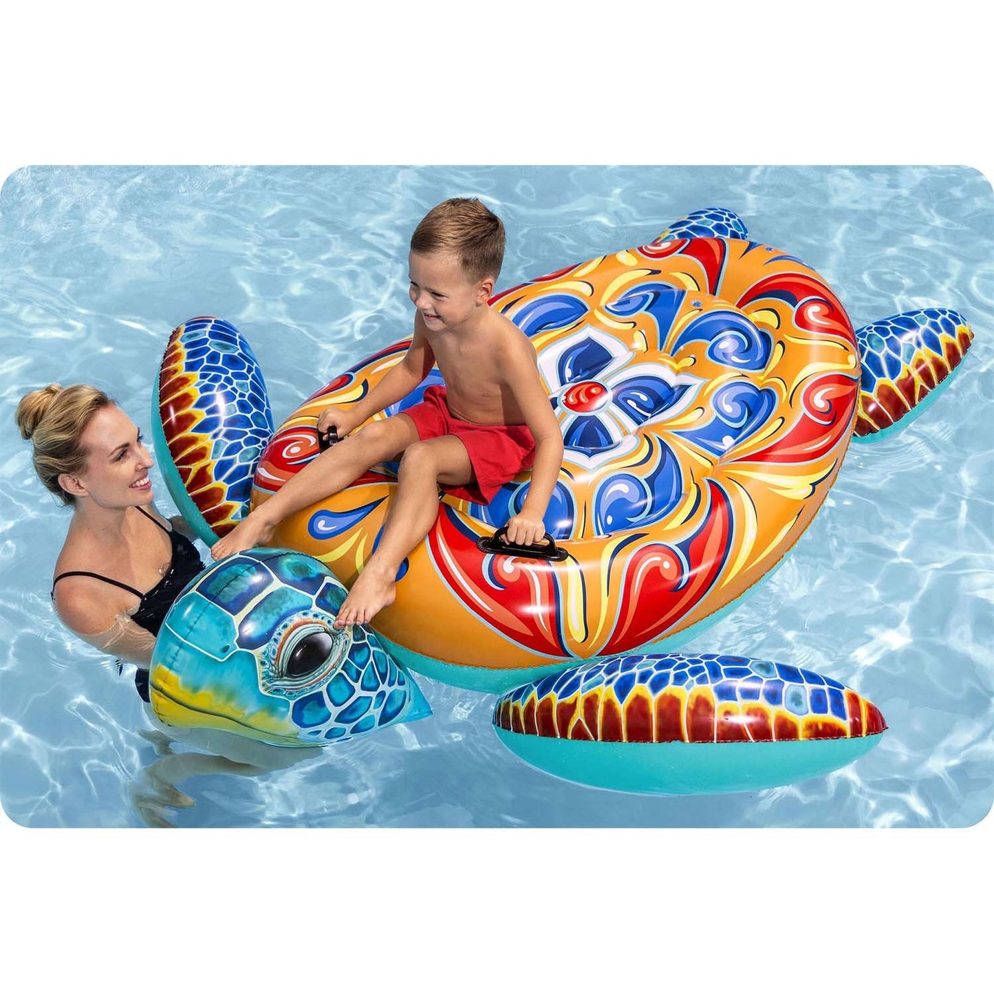 Inflatable swimming mattress turtle 186 x 168 cm Bestway 41523