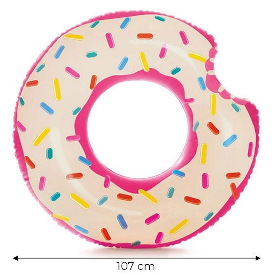 Inflatable swimming ring donut donut 107cm INTEX 56265