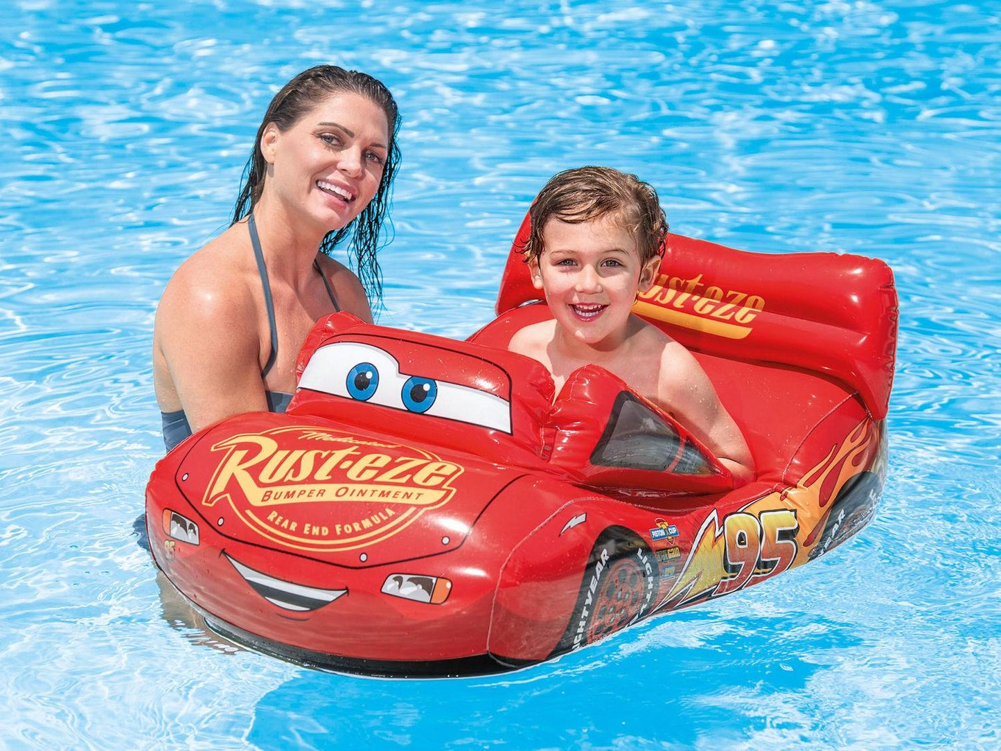 Inflatable swimming toy Cars 109 x 71 cm INTEX 58392
