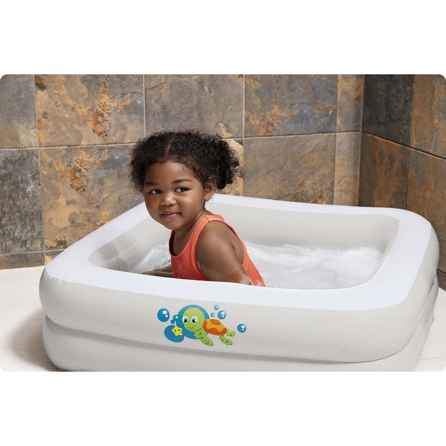 Inflatable tourist bathtub for children 86 x 86 x 25 cm Bestway 51116