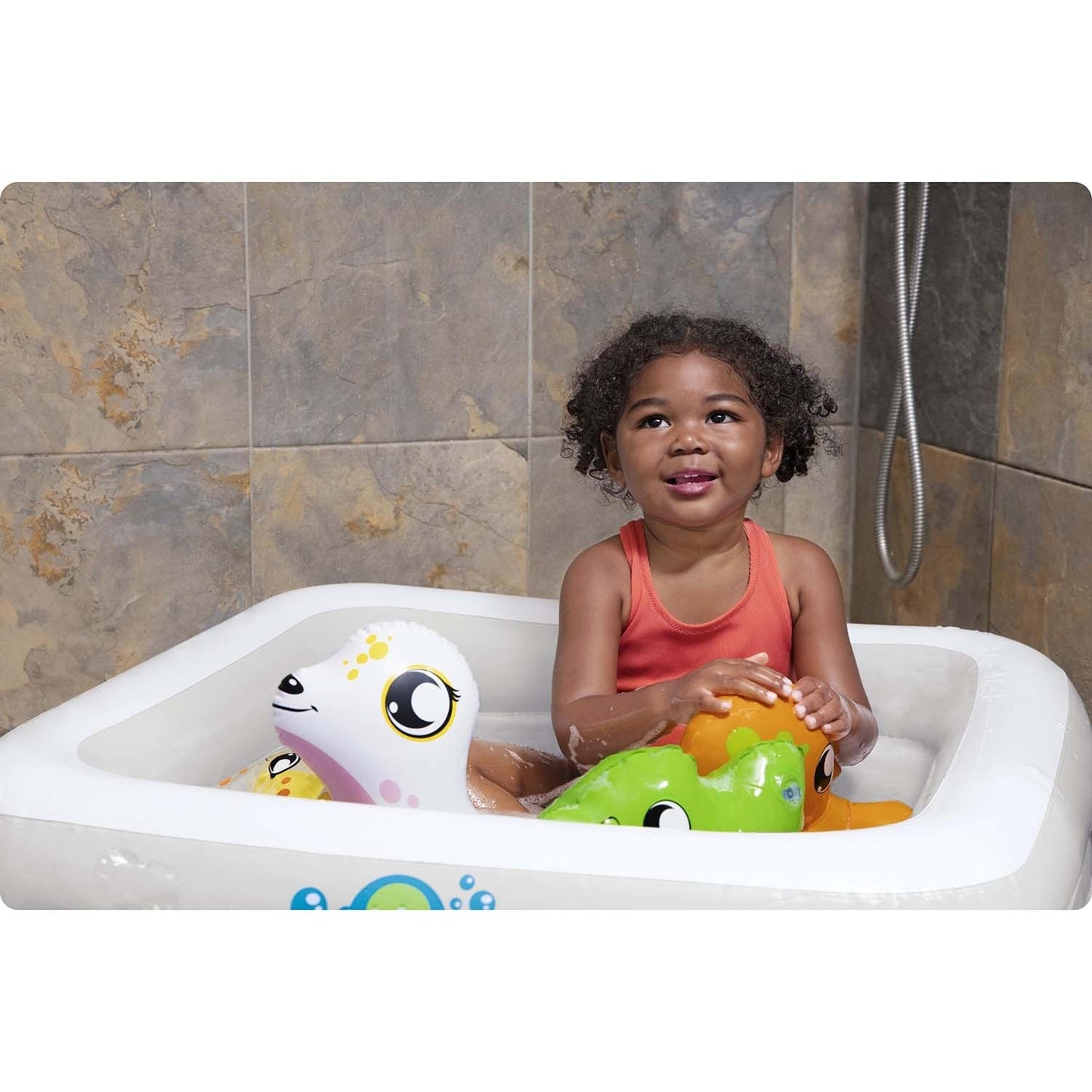 Inflatable tourist bathtub for children 86 x 86 x 25 cm Bestway 51116