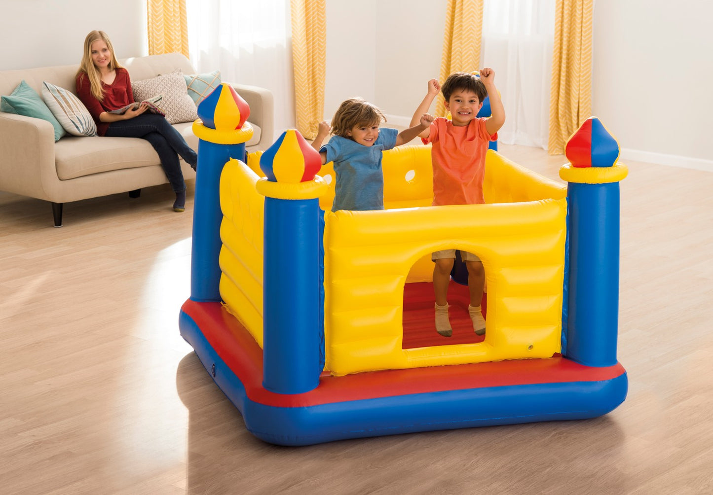 Inflatable trampoline Castle for children 174 x 174 x 135 cm 48259 INTEX