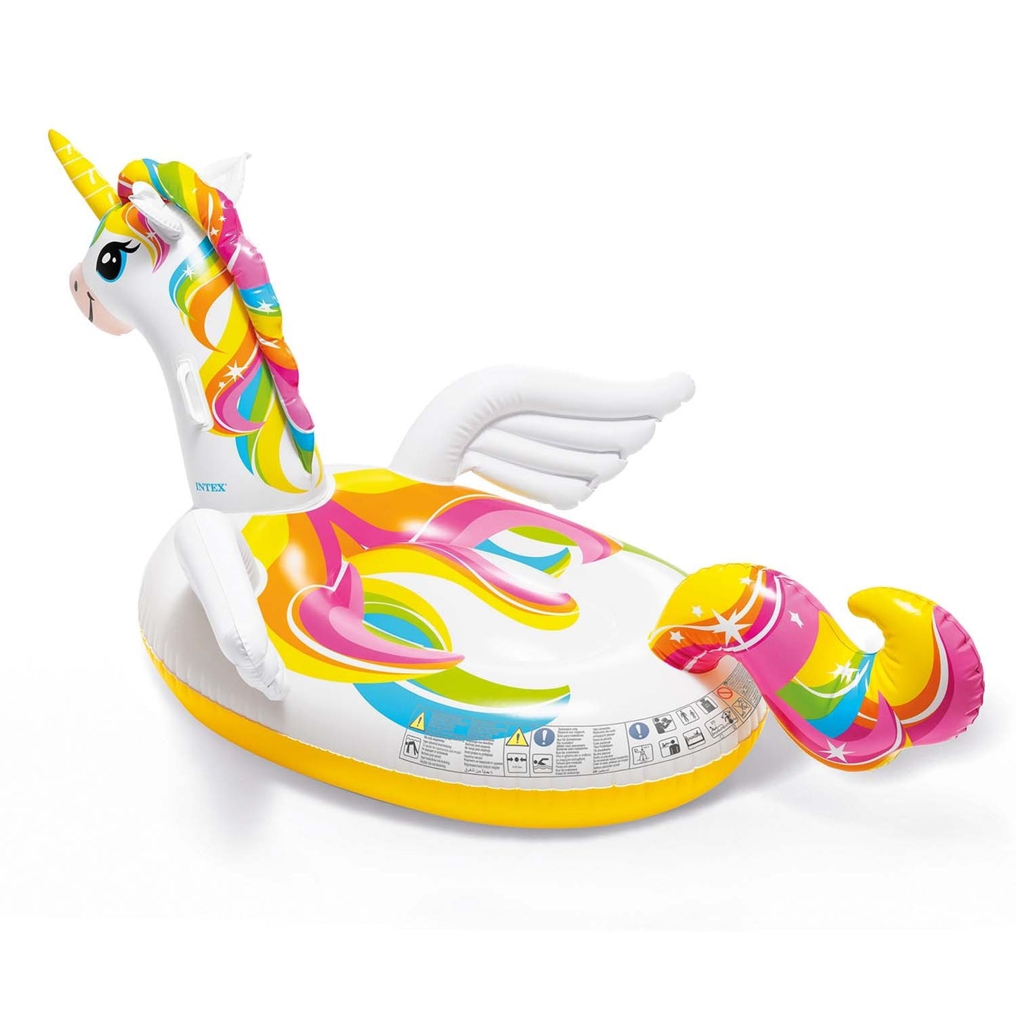 Inflatable unicorn 201 x 140 x 97 cm INTEX 57561